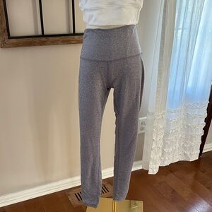 Zella Heathered Gray High-Waist Leggings